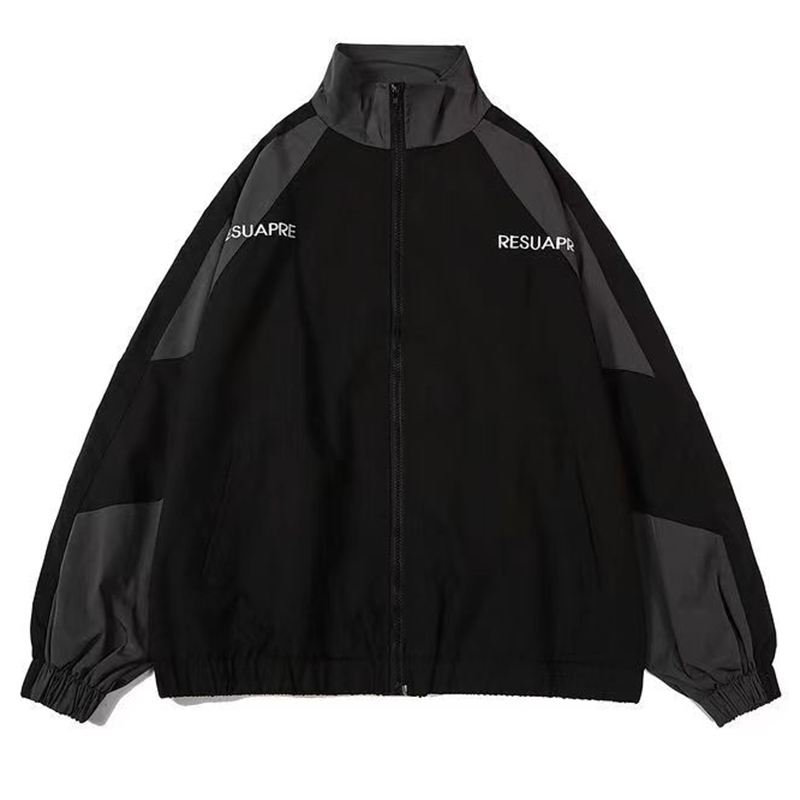 Men High Street Patchwork Colo - огляд і ціна Street Fashion Of Japan