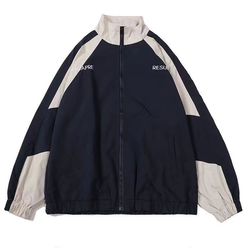 Men High Street Patchwork Colo - огляд і ціна Street Fashion Of Japan