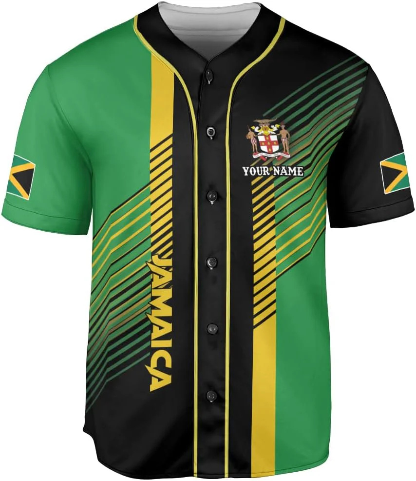 Personalized Name Jamaica Desi - огляд і ціна Street Fashion Jersey