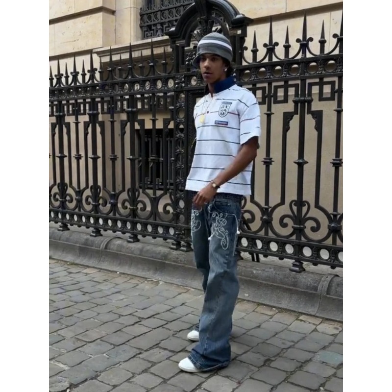 Retro Y2K 2 Pcs Set Street Sty - огляд і ціна Street Fashion Jersey