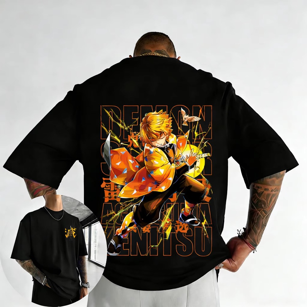 Plus Size Demon Slayer Summer  - огляд і ціна Street Fashion Of Japan