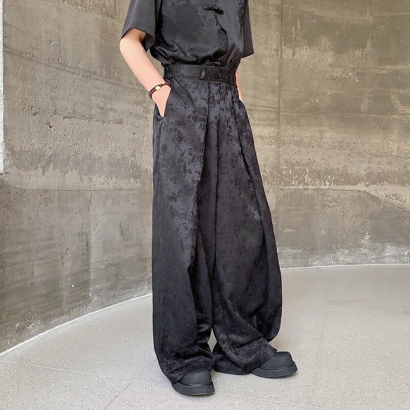 Men Chinese Style Wide Leg Pan - огляд і ціна Street Fashion In Chinese