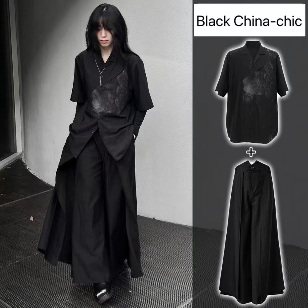 Cool Black New Chinese Style C - огляд і ціна Street Fashion In Chinese