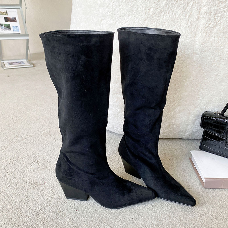 Fashion Flock Women Knee High  - огляд і ціна Street Fashion Female