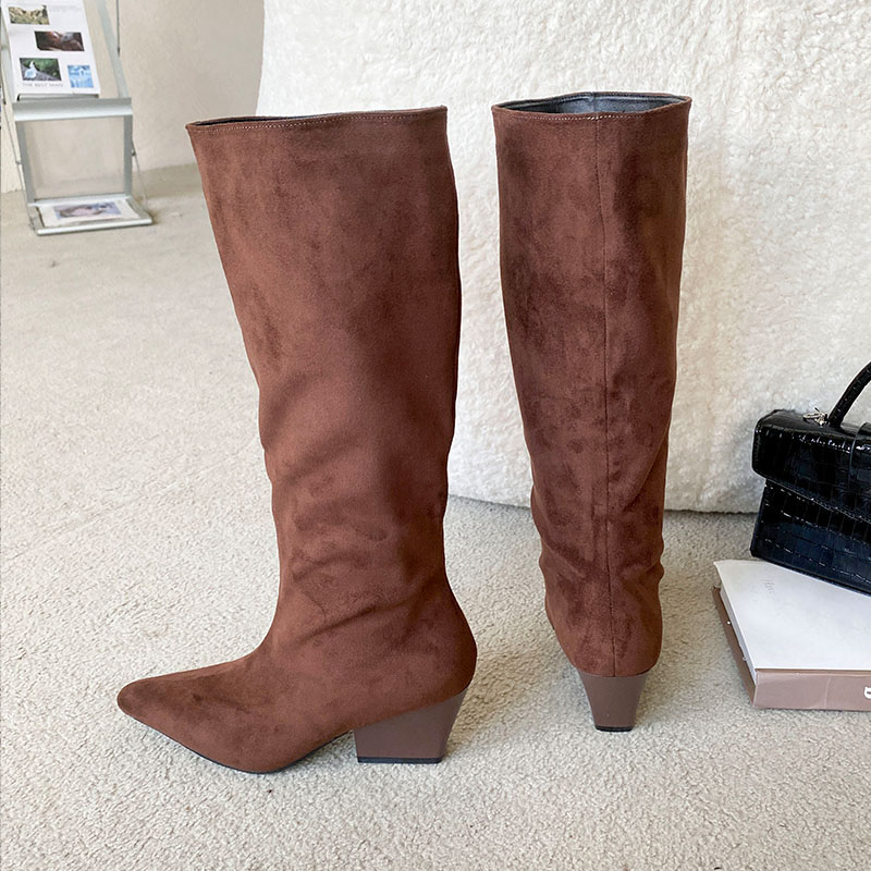 Fashion Flock Women Knee High  - огляд і ціна Street Fashion Female