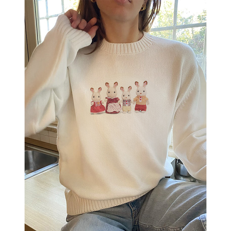 Spring Sweaters New Sweet Stre - огляд і ціна Korean Street Fashion Female