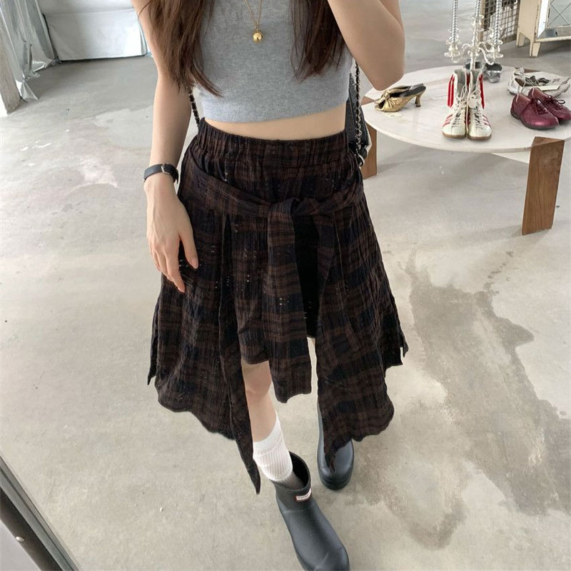 Fashion Irregular Vintage Plai - огляд і ціна Korean Street Fashion Female