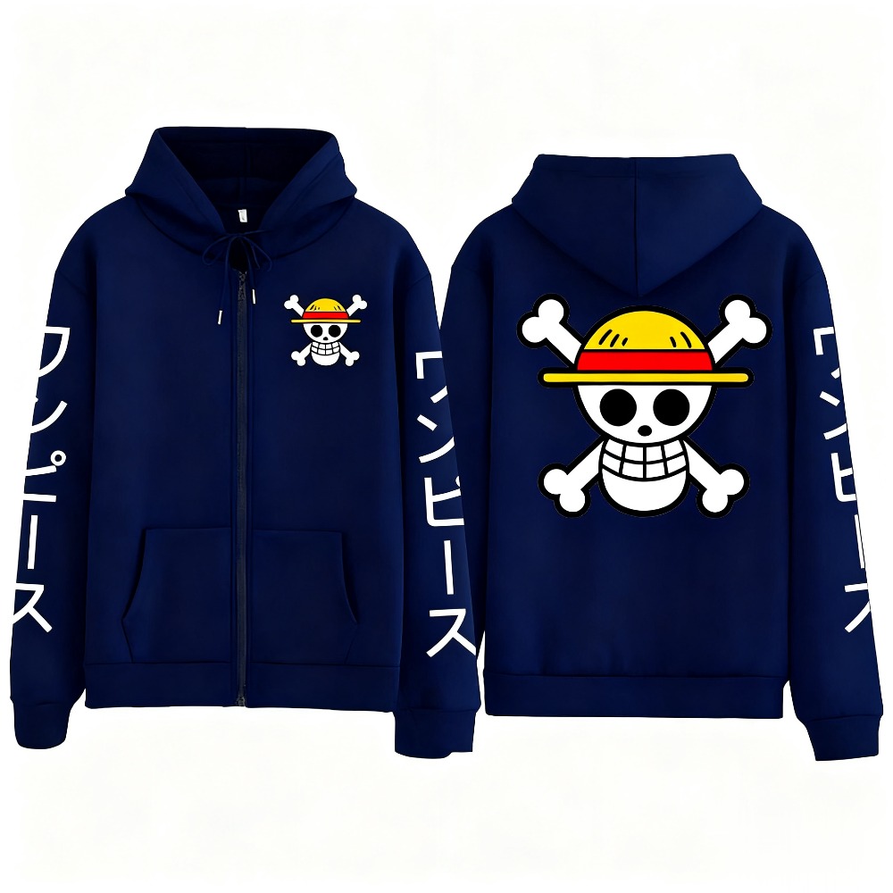 New Oversized One Piece Luffy  - огляд і ціна Street Fashion Jacket Men