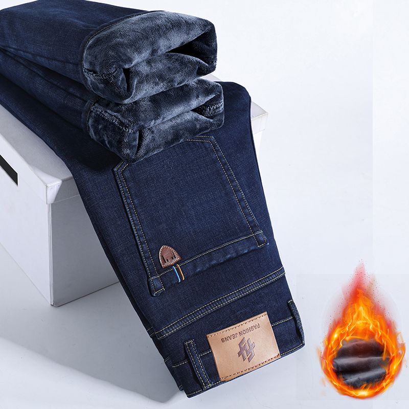 Winter Warm Fleece Jeans Men's - огляд і ціна Levis Jeans 501