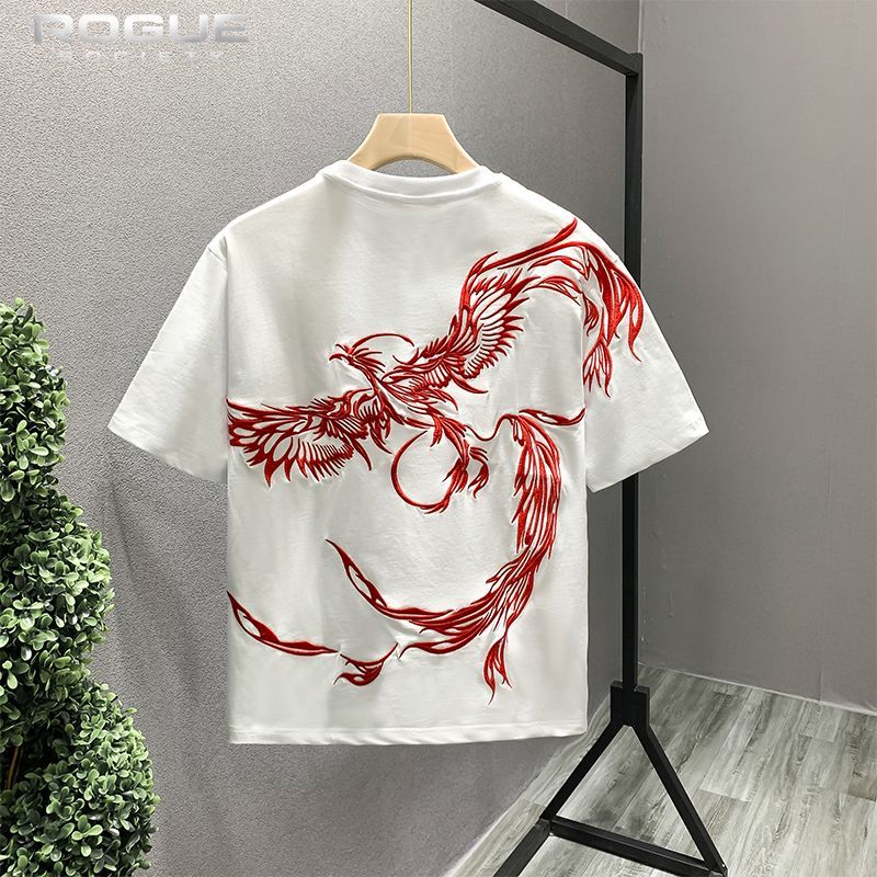 Phoenix Embroidered Chinese St - огляд і ціна Street Fashion In Chinese