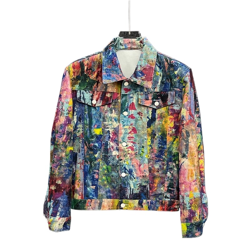 Men's Fashion High Street Graf - огляд і ціна Street Fashion Jacket Men