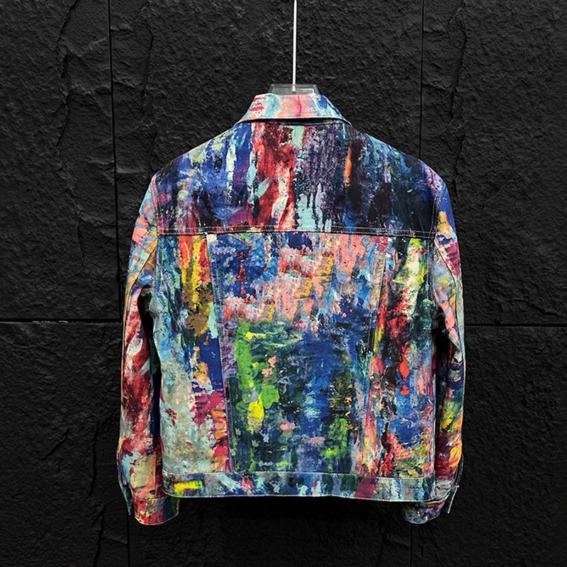 Men's Fashion High Street Graf - огляд і ціна Street Fashion Jacket Men