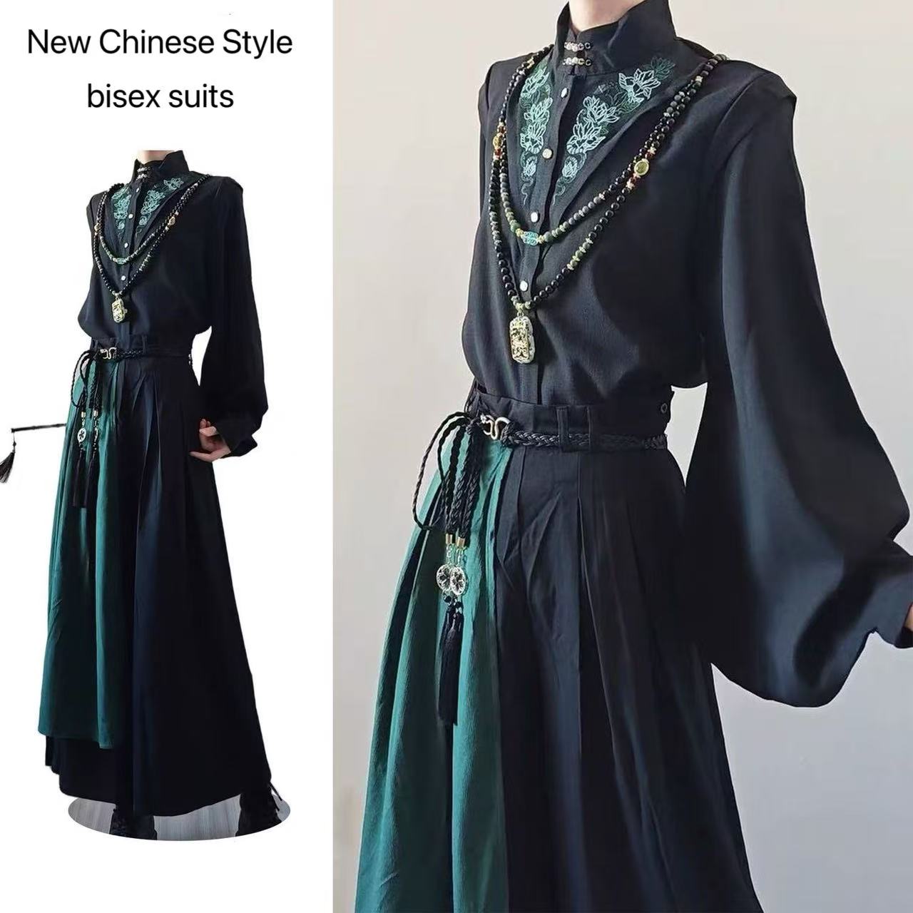 New Chinese Style Bisex Suits  - огляд і ціна Street Fashion In Chinese